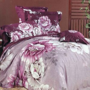 Ensemble de literie 4 pièces taille simple – Romance