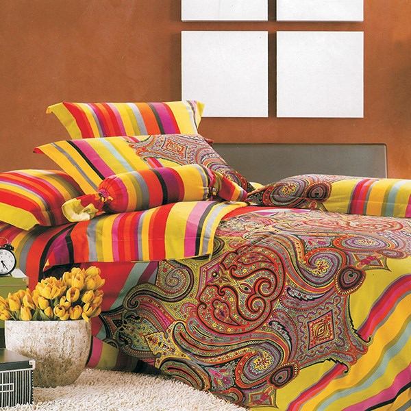 Ensemble de literie 6 pièces taille double – Carina