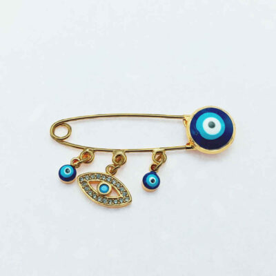 Broche de Sécurité Œil Malin – Accessoire Stylé de Protection