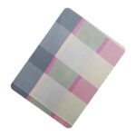 Drap Plat Simple en Coton – Doux & Durable, à Carreaux