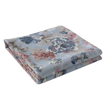 Drap Plat Simple en Coton – Doux & Durable, Lotus