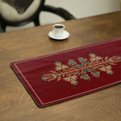 Chemin de table en velours “Persian Elegance” Modèle Sarvin