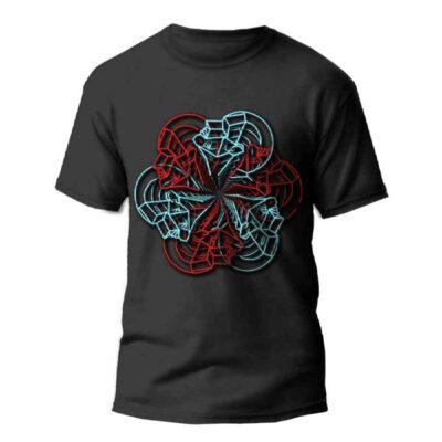 T-shirt Visages Abstraits – Modèle Faces | T-shirt Artistique Graphique