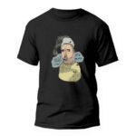 T-shirt Persan Modèle Mahi — Unisexe, Motif Artistique Persan
