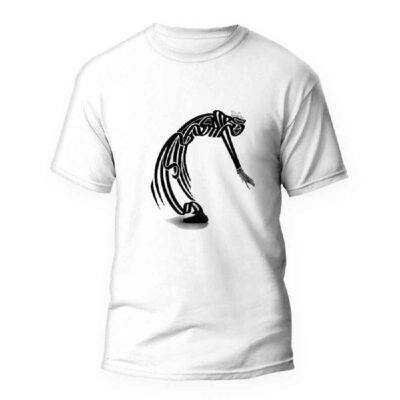 T-shirt Inspiré de la Perse Modèle Raghs Sama – Motif Élégant de Danse Persane
