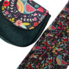 Ensemble sac bandoulière boho et écharpe avec motif oiseau