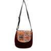 Ensemble sac bandoulière boho et écharpe avec design traditionnel