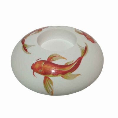 Porte-bougie en plâtre modèle Mahi