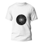 T-shirt Blanc Minimaliste – Modèle Hole | T-shirt Art Moderne