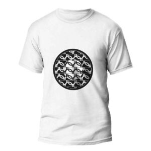 T-shirt blanc Modèle Brisé