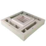 Boîte de Rangement pour Sachets de Thé en Bois avec Chauffe-Sachet Hasti