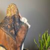 Persian Artistic Print Scarf for Women - Luxe and Vibrant Jaam Design