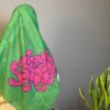 Persian Artistic Print Scarf for Women - Luxe and Vibrant Javdan Design