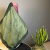 Persian Artistic Print Scarf for Women - Luxe and Vibrant Negarina Design