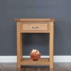 Lampe bol de sel persane – modèle Rima avec base en bois & morceaux de sel