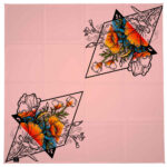 Floral Print Summer Scarf for Women – Luxe and Vibrant Flower Design