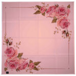 Floral Print Summer Scarf for Women – Luxe and Vibrant Rose Design