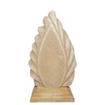 Lampe de sel en forme de goutte – faite main