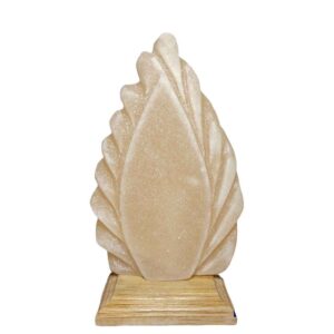 Lampe de sel en forme de goutte – faite main