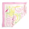 Foulard Miniature en Soie Persane pour Femme - Motif Artistique, Luxueux et Vibrant Arezoo