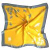 Foulard Miniature en Soie pour Femme - Impression Artistique, Design Luxueux et Vibrant Azadi