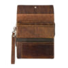 Portefeuille long en cuir persan pour femmes avec Design Sher
