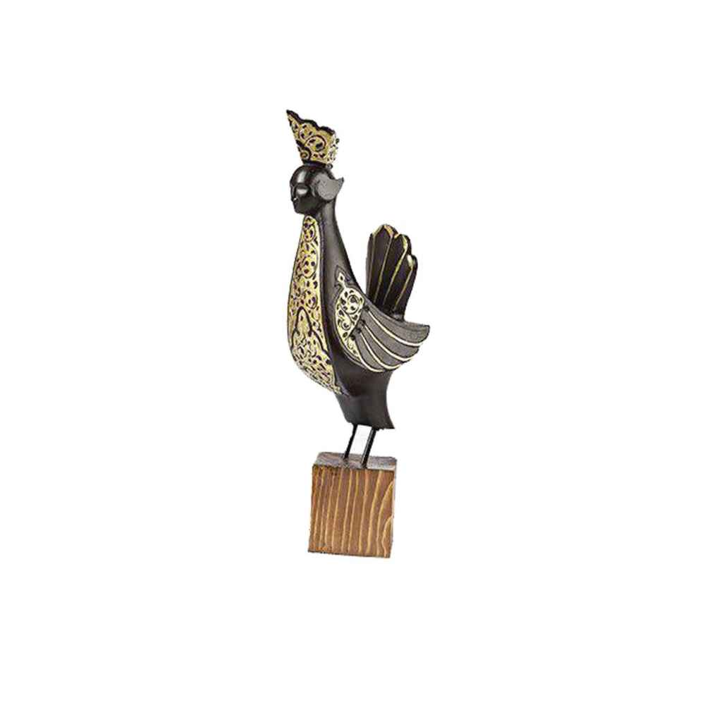 Figurine fantasy - Modèle d'oiseau phoenix couronné persan