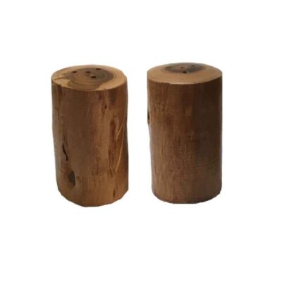 Ensemble de salières et poivrières en bois Adelia