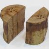 Ensemble de salières et poivrières en bois Nahal