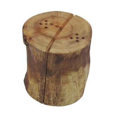 Ensemble de salières et poivrières en bois Nahal