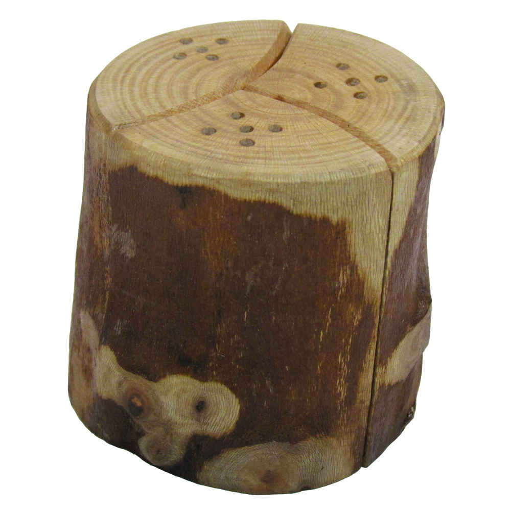 Ensemble de salières et poivrières en bois Nika
