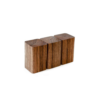 Ensemble de salières et poivrières en bois Reyhan