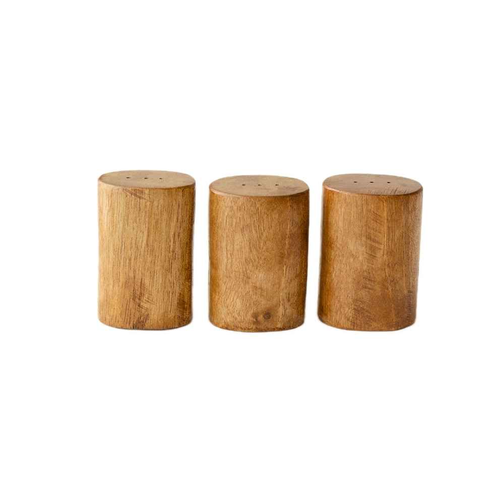 Ensemble de salières et poivrières en bois Tara
