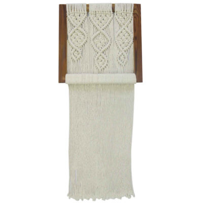 Macrame Wall Hanging Tapestry Art Bohemian Lilac