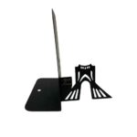 Persian Metal Art Bookend for Shelf with the Design Azadi Tower