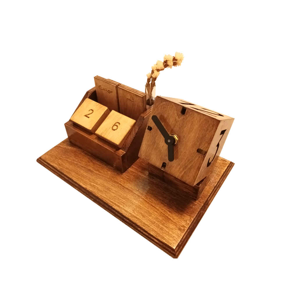 Modèle de calendrier de bureau persan Elin
