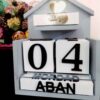 Modèle de calendrier de bureau persan Sama