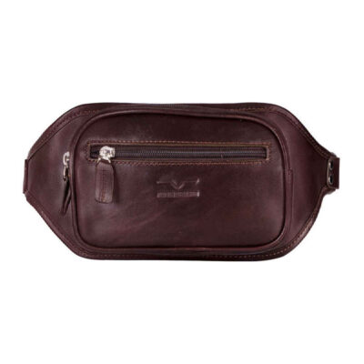 Sac banane en cuir véritable avec ceinture réglable – Accessoire tendance pour le quotidien