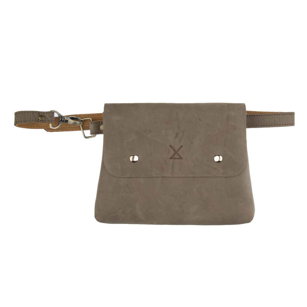 Sac banane en cuir véritable avec ceinture réglable pour femme – Transport quotidien