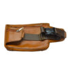 Sac banane en cuir véritable avec ceinture réglable pour homme – Parfait pour les voyages et les activités extérieures