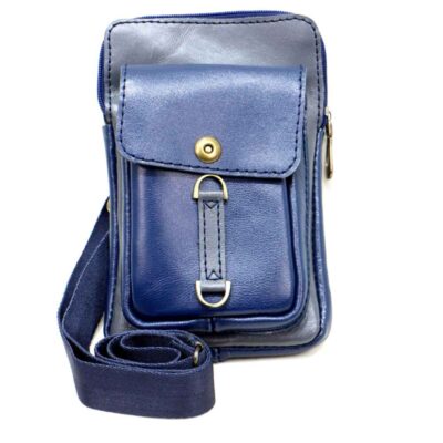 Sac banane en cuir véritable avec ceinture réglable pour homme – Essentiels du quotidien