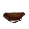 Sac banane en cuir véritable avec ceinture réglable pour hommes - Essentiel pour les déplacements quotidiens