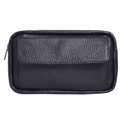 Sac banane en cuir véritable avec ceinture réglable – Élégance au quotidien