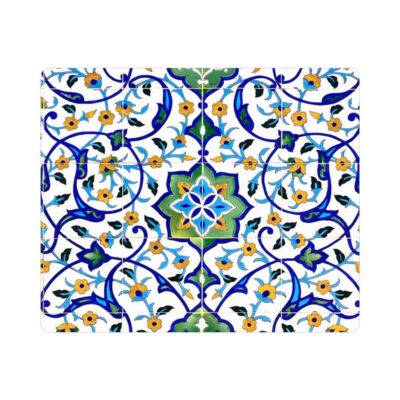 Tapis de souris artisanal motif floral persan Sonati
