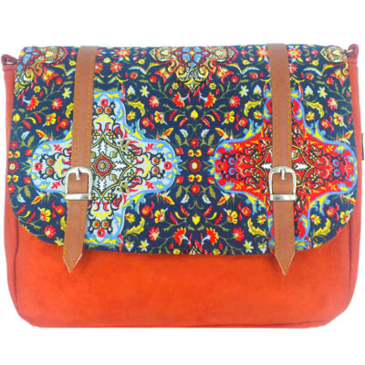 Sac à bandoulière bohémien avec motif inspiré de la Perse Sonati