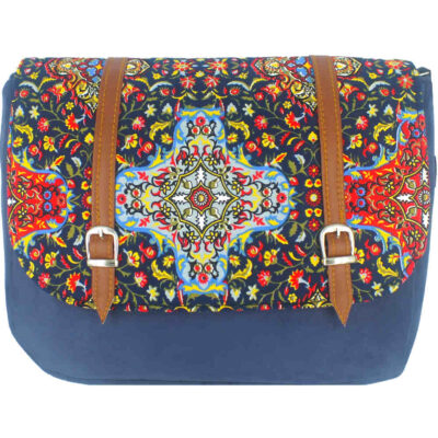 Sac à bandoulière bohémien avec motif inspiré de la Perse Sormeh