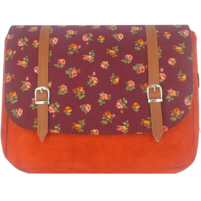 Sac à bandoulière bohémien avec motif floral Ziba