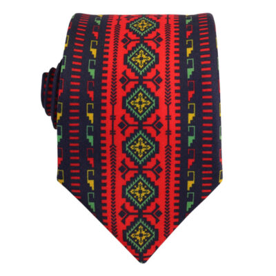 Cravate pour homme – Élégance artistique inspirée de la Perse Kaleidoscope Peyman