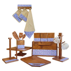 Ensemble d’Accessoires de Cuisine 16 Pièces Fantaisie