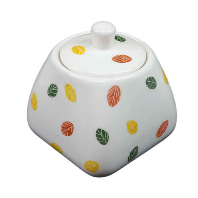Pot de stockage en céramique – Rangement élégant pour café, thé, et plus (3x)